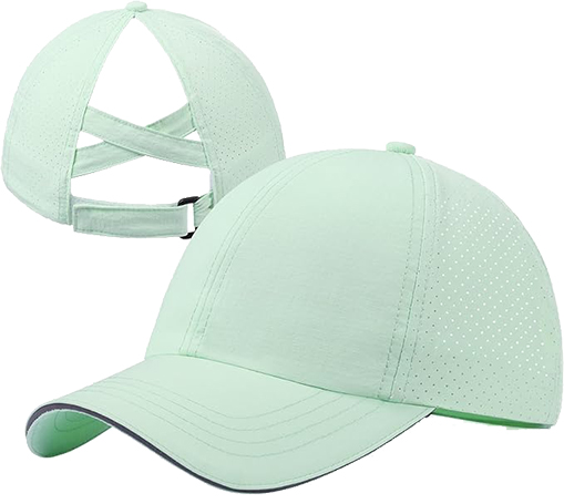 Criss Cross Ponytail Girl Hat