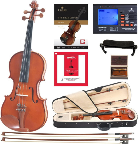 Cecilio CVN-200 Solid Wood Violin for Kids