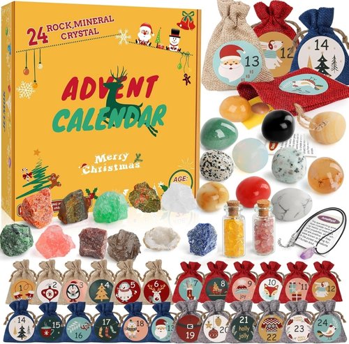 Crystal Gems Mineral Advent Calendar