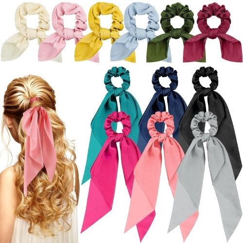 Hair Accessories Short Long Scrunchies for Preteen Girls