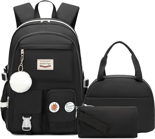 School Backpack - Spotted Tiger