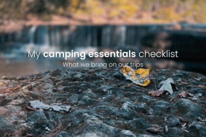 Truly Great Finds - My Camping Checklist