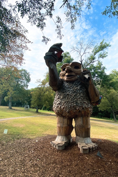 Truly Great Finds - Cheekwood Standing Troll