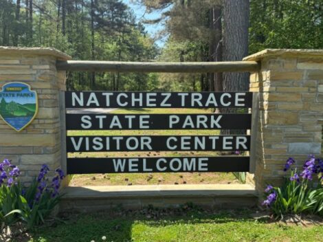 Truly Great Finds - Camping Natchez Trace Park Entrance